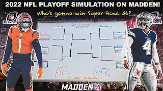 2022 NFL playoffs sim [upl. by Greyso]