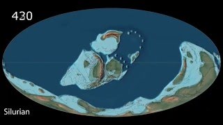 Plate Tectonics 540Ma  Modern World  Scotese Animation 022116b [upl. by Stelmach515]