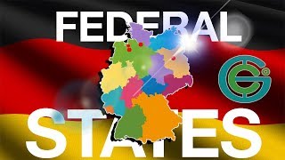 STATES Bundesländer of GERMANY EXPLAINED Geography Now [upl. by Allenod]