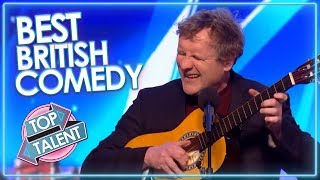 BEST COMEDIANS On Britains Got Talent  Top Talent [upl. by Ynohta]