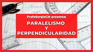 277 BxM Paralelismo y Perpendicularidad  Posición relativa entre rectas para décimo año [upl. by Athal]