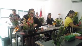 Clases de Arreglos Florales por Floristas de Mexico [upl. by Reinhard]