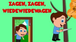 Zagen zagen wiede wiede wagen  Nederlandse Kinderliedjes [upl. by Ativoj]