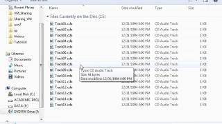 How to play audio CD with windows media player [upl. by Lorin61]