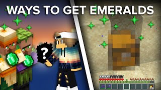 4 Best Ways To Get Emeralds in Minecraft [upl. by Kerat]