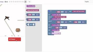 Blockly Games  Bird  level 9 [upl. by Brinson]