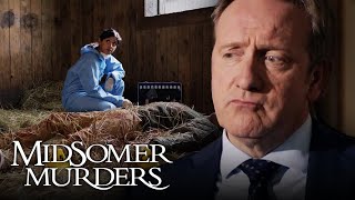 Forensics Discover A BULLET In The Stables  Midsomer Murders [upl. by Allbee]