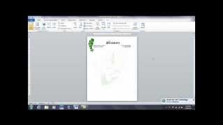 Word How to Create a Watermark for Company Letterhead [upl. by Ailime]