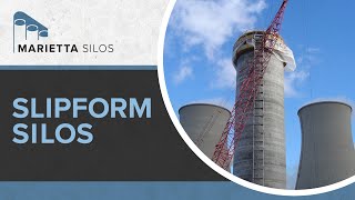 Concrete Silo Construction Methods  Slipform Silos [upl. by Akeemaj]