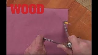 How To Radius a Corner  No Math Geometry  WOOD magazine [upl. by Nomed752]