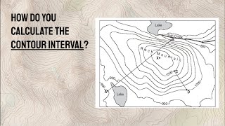 Calculating Contour Intervals [upl. by Ailedua276]