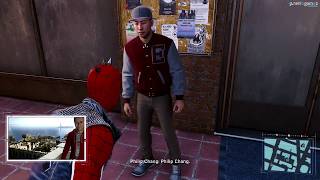 College Buddies  Side Mission Guide  SPIDERMAN PS4  RetroGAMEz [upl. by Ahsyekat765]