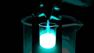 Using luminol to make a glowing waterfall [upl. by Buell]