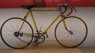 Gino Bartalis 1936 bicycle in 4k [upl. by Nhar]