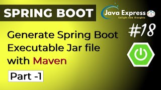 How to generate Spring Boot Executable Jar file with Maven Part 1 [upl. by Uahc]