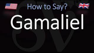 How to Pronounce Gamaliel CORRECTLY [upl. by Ligetti]