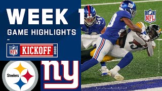 Steelers vs Giants Week 1 Highlights  NFL 2020 [upl. by Lebatsirhc]