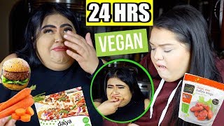 We Tried being Vegan for 24 Hours [upl. by Leirbaj]