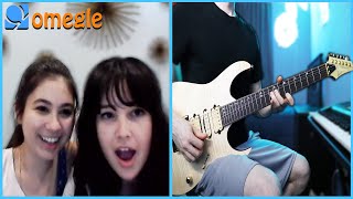 Playing Guitar on Omegle but I play MEME songs [upl. by Accebor]