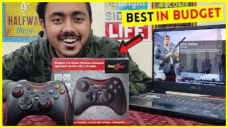 Best Budget Gaming Controller for Laptop and Pc  Redgear Pro Wireless Gamepad  With Gta 5 Gameplay [upl. by Cirdek]