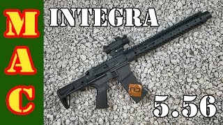 Gemtech Integra 556 integrally silenced AR15 upper [upl. by Leksehcey]