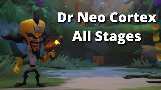 Crash Bandicoot 4 Its About Time  Dr Neo Cortex Gameplay All Stages [upl. by Levan]