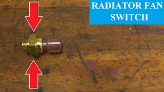 How To Test and Replace A Radiator Cooling Fan Switch [upl. by Corvin542]