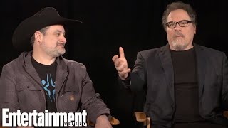 Jon Favreau and Dave Filoni Talk About The Mandalorian Season 3  Entertainment Weekly [upl. by Theall]