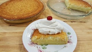 Impossible Pie  Super Easy  Coconut Pie  The Hillbilly Kitchen [upl. by Greenwald]