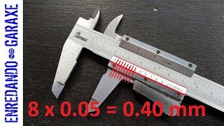 How to read the caliper Vernier scale easily [upl. by Feingold]