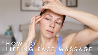 Antiageing Face lifting massage  Abigail James Facialist [upl. by Kerstin986]