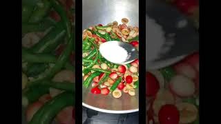 ShortShortvideo Hari Mirch Karonda fry Recipe [upl. by Enyedy]