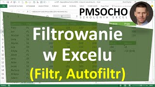 EXCEL  Filtrowanie filtr filtry [upl. by Aketal]