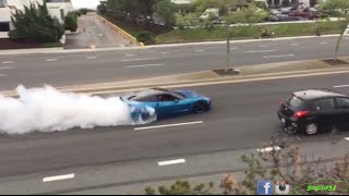 Pulling on the Highway LIKE A BOSS in a CORVETTE [upl. by Chuch]