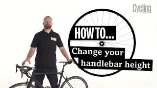 How to change your handlebar height [upl. by Ashleigh]