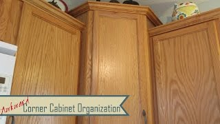 Kitchen Organization Awkward Corner Cabinets amp Lazy Susans [upl. by Atikel]