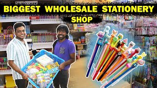 Biggest Wholesale Stationery Shop  Chennai [upl. by Etra]