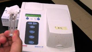 TRU Chemistry Labs How To Calibrate and use the Spectrophotometer [upl. by Maloy]