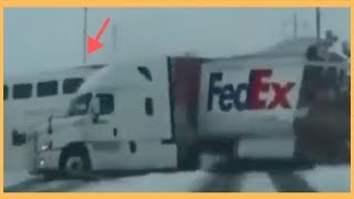 Stupid Truck Driver  Best Truck Fails 2019 [upl. by Dunseath]