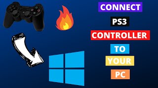 How to connect PS3 controller to your PCLaptop Wired Connection 2020 [upl. by Ahsieket910]