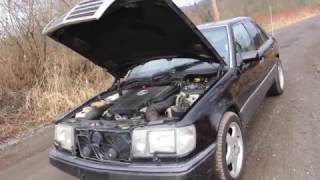 Mercedes Benz W124 V8 400E ACCELERATION EXHAUST amp driving [upl. by Beall]