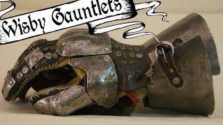 Making a Medieval Suit of Armor Gauntlets [upl. by Balch344]