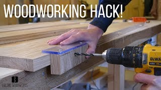 WOODWORKING HACK No DominoBiscuit Joiner NO PROBLEM [upl. by Anuaek]