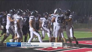 Football Frenzy Sabetha at Jefferson West [upl. by Diao683]