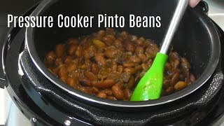 Pressure Cooker Pinto Beans  No Soak Quick Cook Beans  Cosori 2 Quart Electric Pressure Cooker [upl. by Wallache]