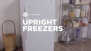 GE Appliances Upright Freezers with Electronic Temperature Control [upl. by Lynea]