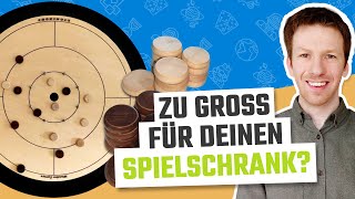 Crokinole  Spielregeln erklärt in nur 1Minute 1Minute1BoardGame [upl. by Mccreery]