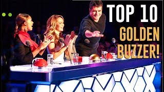 10 BEST GOLDEN BUZZERS EVER ON BRITAINS GOT TALENT [upl. by Dottie]