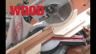 The Simple Accurate Way to Cut Crown Molding  WOOD magazine [upl. by Aldus]