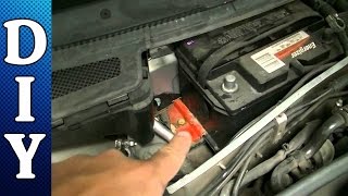 How to Replace The Battery on a VW or AUDI [upl. by Ahsieket]